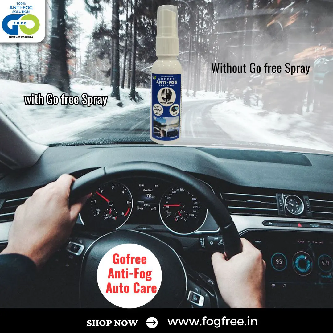 Best Defogger for Car Windows in Delhi: Gofree Anti-Fog Spray