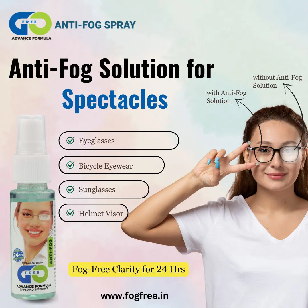 Say Goodbye to Fog with Gofree Anti-Fog Sprays