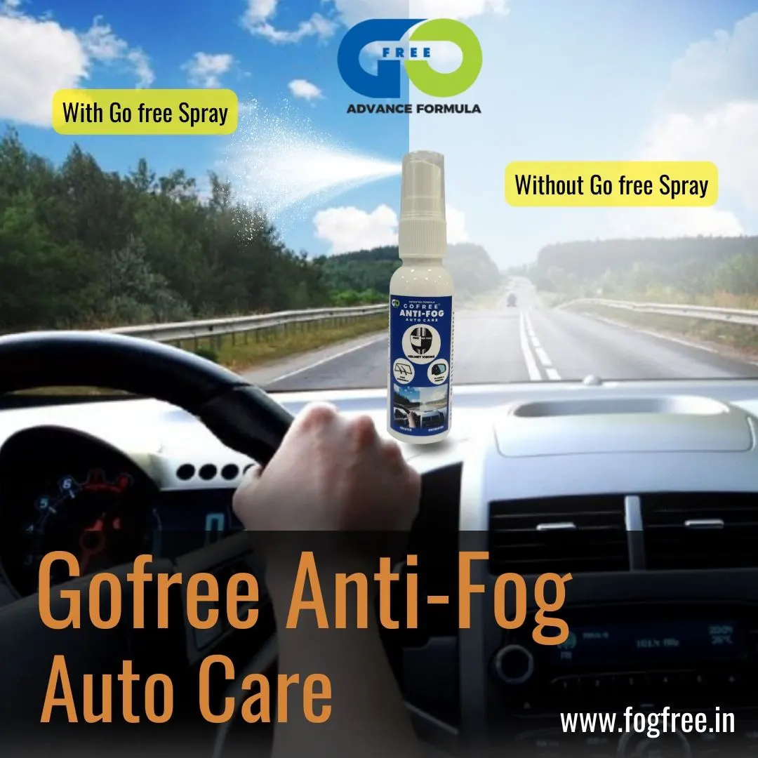 Gofree’s Antifog Spray for Cars: Crystal-Clear Vision in Every Drive