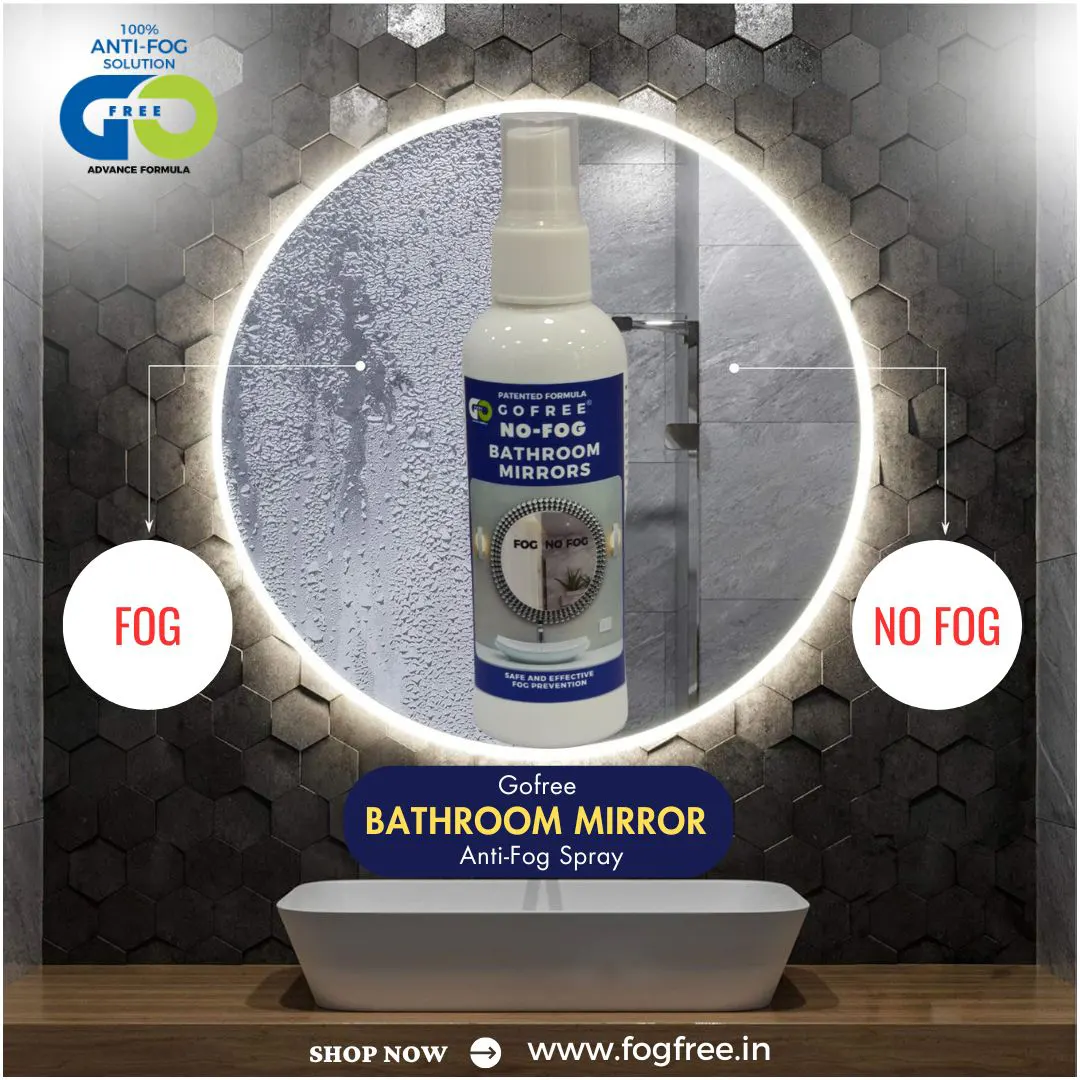 Clear Vision Every Time: The Best Anti-Fog Spray for Mirrors in Delhi