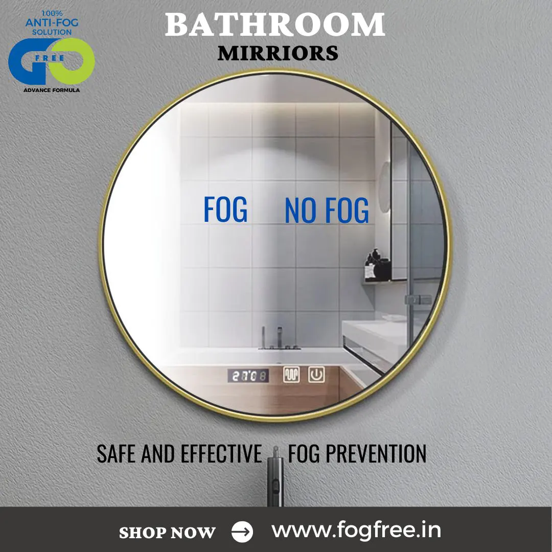 Clear Vision with Gofree: The Best Anti-Fog Spray for Mirrors in Delhi