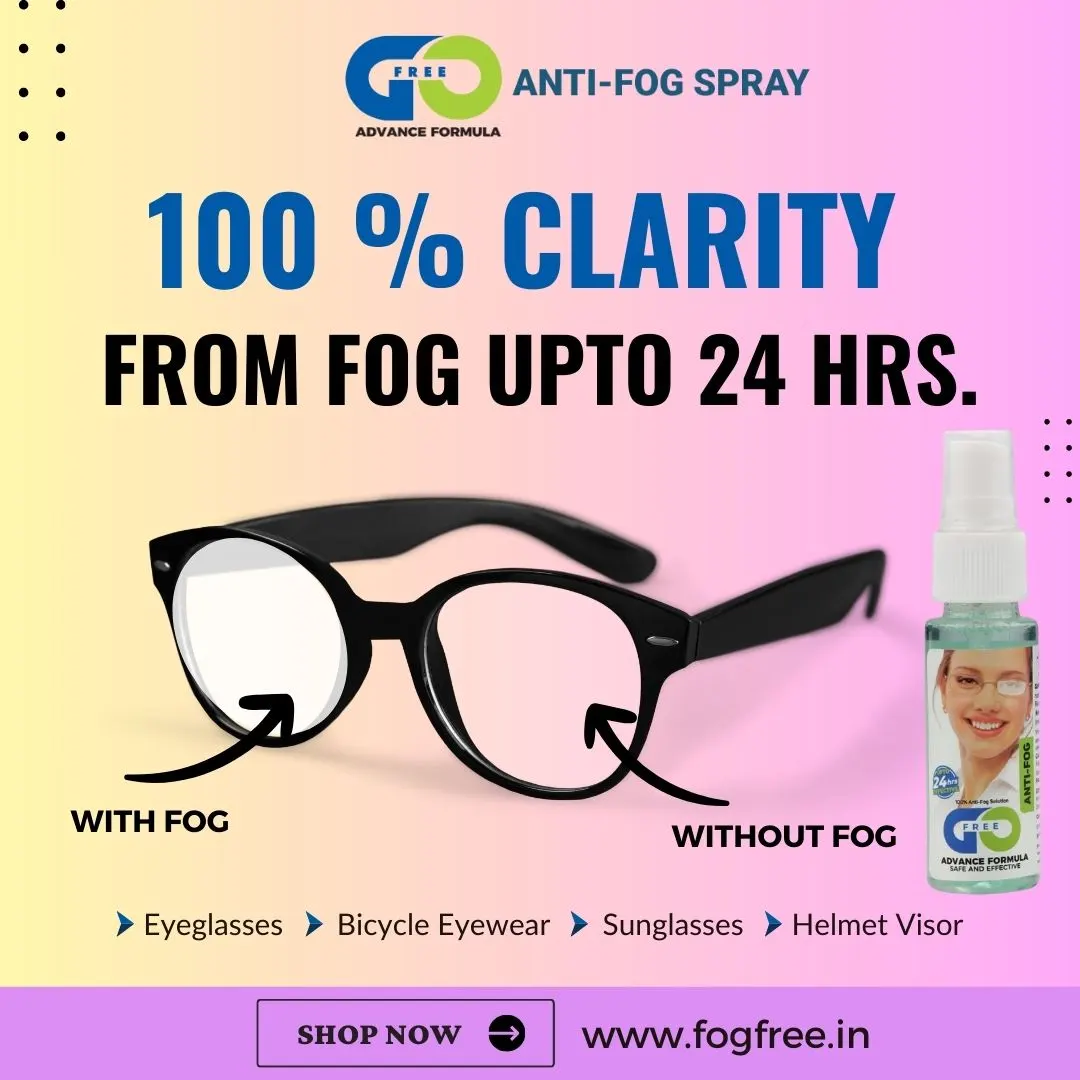 Discover the Best Anti-Fog Spray for Eyeglasses with Gofree